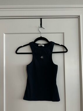 MDW SALE 💙Navy Ribbed Tank Top 4th and reckless nwot